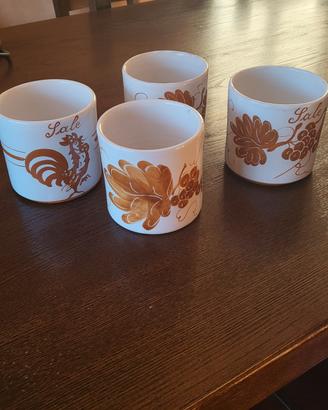 barattoli in ceramica romagnola per cucina 