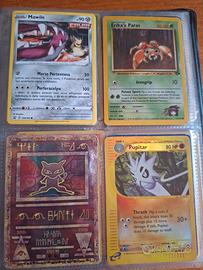 lotto collezione carte  pokemon 