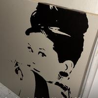 Quadro tela Audrey Hepburn