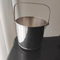 Elegante Secchiello Porta Ghiaccio in Acciaio Inox