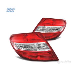 FANALI MERCEDES W204 LIMOUSINE 07-10 LED ROSSO CRI