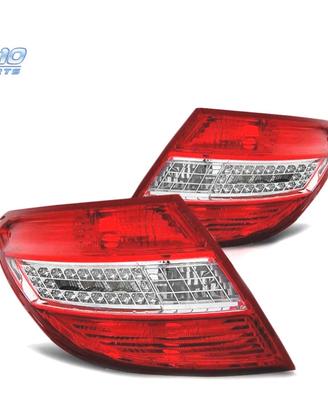 FANALI MERCEDES W204 LIMOUSINE 07-10 LED ROSSO CRI