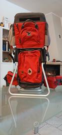 zaino trekking porta bambini