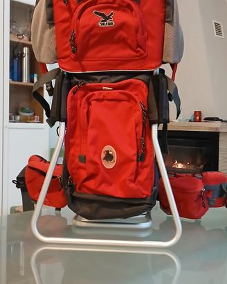 zaino trekking porta bambini