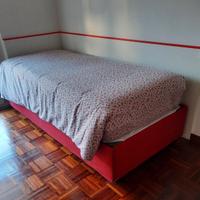 Letto una piazza con contenitore