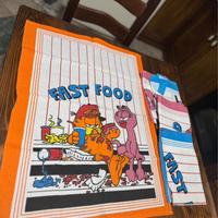 Set di 7 tovagliette colorate