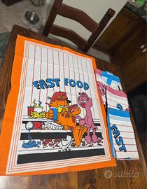 Set di 7 tovagliette colorate