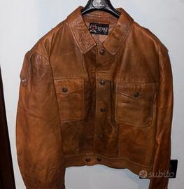 Giubotto di pelle donna cropped