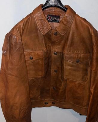 Giubotto di pelle donna cropped