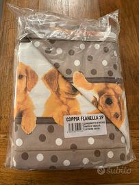 Lenzuola matrimoniali flanella