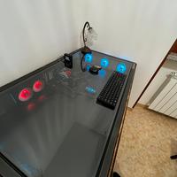 Scrivania gaming con pc