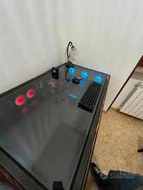 Scrivania gaming con pc