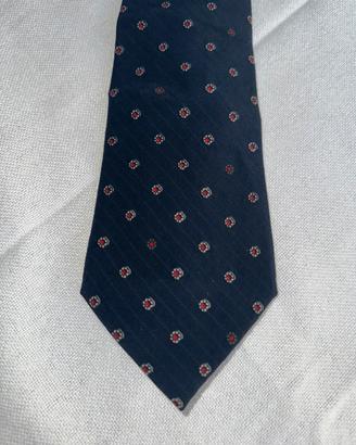 Cravatta ghedini modena cansata 100 seta