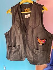 Gilet pelle