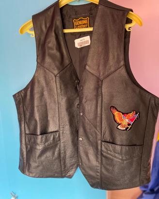 Gilet pelle