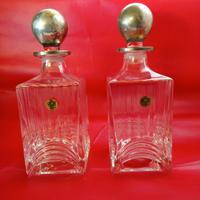 DECANTER WHISKY  tappo e collo argento 925