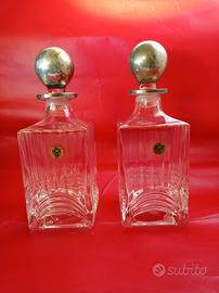 DECANTER WHISKY  tappo e collo argento 925