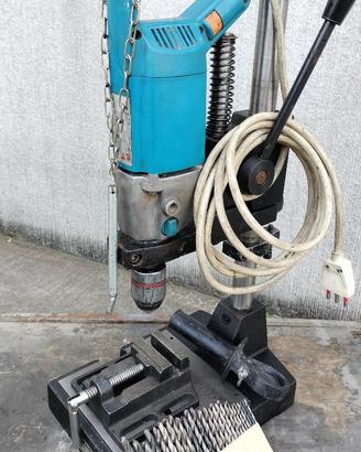 TRAPANO A COLONNA CON SUPPORTO FELISATTI IN GHISA