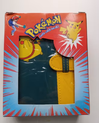 Pokemon agenda organizer A6 ufficiale anni 2000