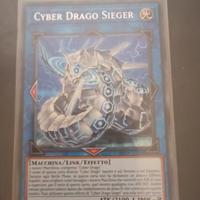 cyber drago sieger carta di Yu-Gi-Oh secret rare 
