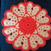 set di presine all'uncinetto 