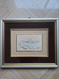 Bassorilievo di Gualtiero Casaleni, argento 925