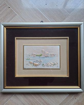 Bassorilievo di Gualtiero Casaleni, argento 925