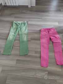 jeans colorati