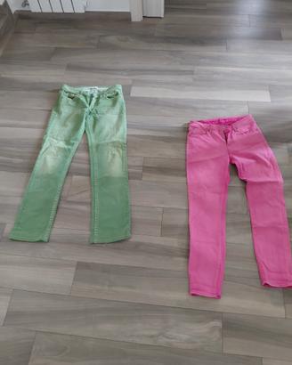 jeans colorati