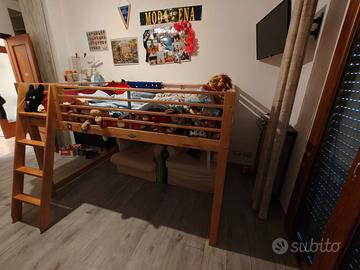 letto a soppalco 