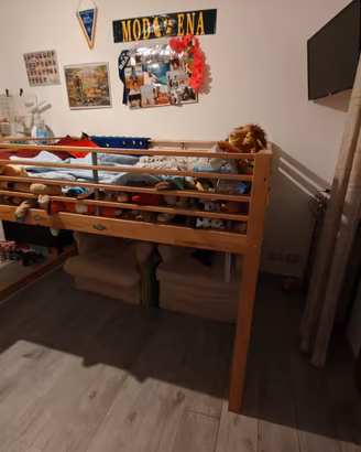 letto a soppalco 
