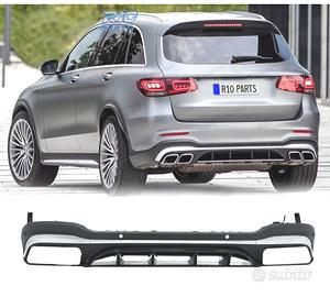 DIFFUSORE MERCEDES GLC X253 AMG 16-22 LOOK GLC63 A