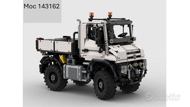 Unimog U535 Agrar MOC 143162 compatibile Lego