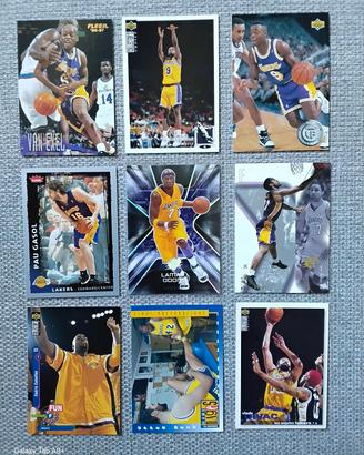 Lotti varie card nba anni 90