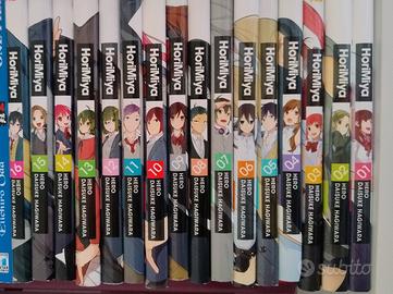Serie fumetti manga completa HoriMiya numeri 1-16