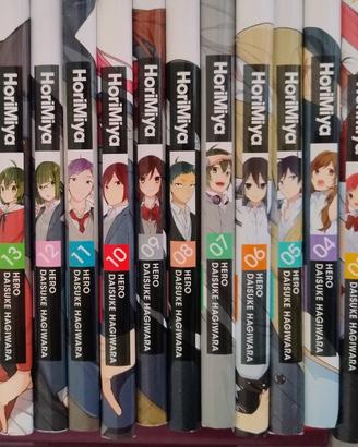 Serie fumetti manga completa HoriMiya numeri 1-16