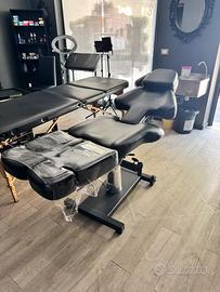 Poltrona per tatuaggi