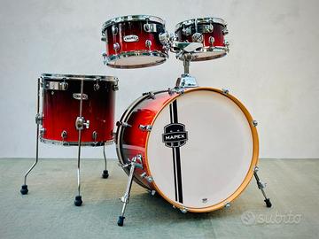 Batteria MAPEX Pro-M in acero americano, colore Ch