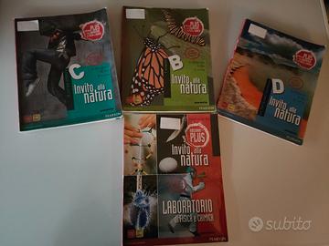 Invito alla natura Volume B+C+D+Laboratorio Fisica