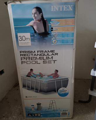 Piscina Fuoriterra Intex Prism Frame Rettangolare