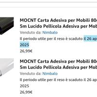 Carta per rivestire mobili