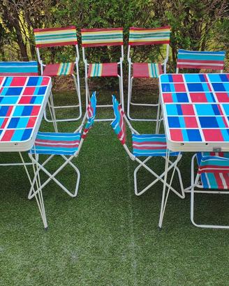 2 Set da Picnic Vintage Anni '70