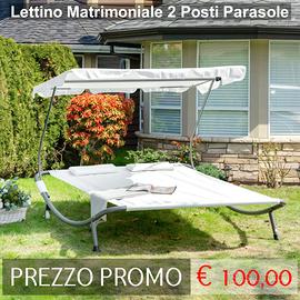 LETTINO PRENDISOLE MATRIMONIALE BIANCO