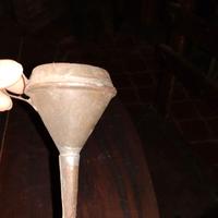 Antico imbuto altezza 11 cm diametro 5.5 cm come d