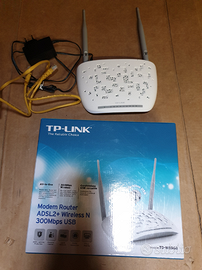 Modem router adsl2+wireless
