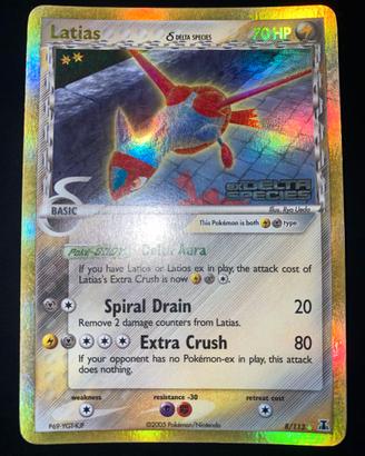 Latias Stamped (DS 8/113) EX Delta Species - ENG