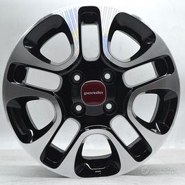 4 Cerchi da 14' in Lega - Fiat - Panda New - 51911