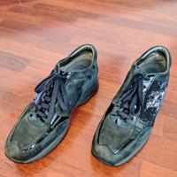 Scarpe Hogan donna blu scuro