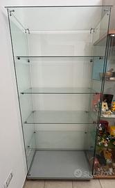 Vetrina da esposizione in cristallo