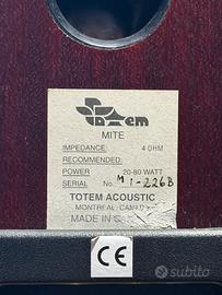 Totem Mite - Diffusori Hi-End - Made in Canada